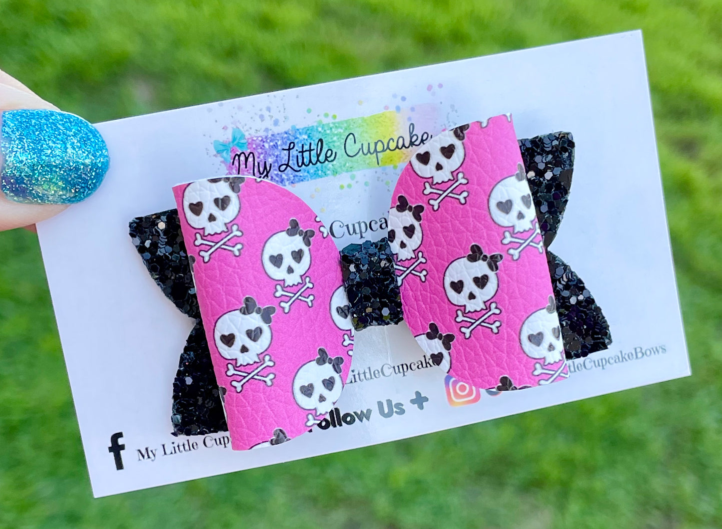 Girly Skulls 2.5in Beauty