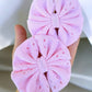 Pink Eyelet Fabric