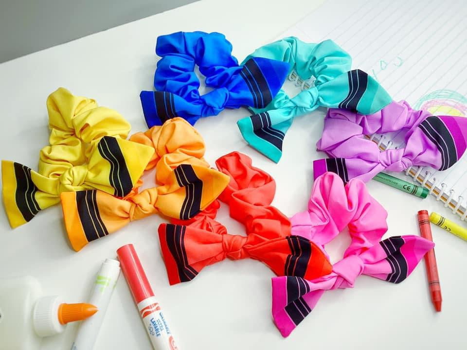 Crayon Scrunchies