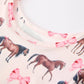 Bows & Horses Twirl Dress