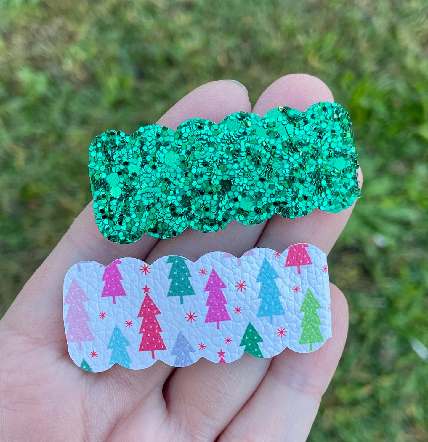 Colorful Trees Snap Clip Set