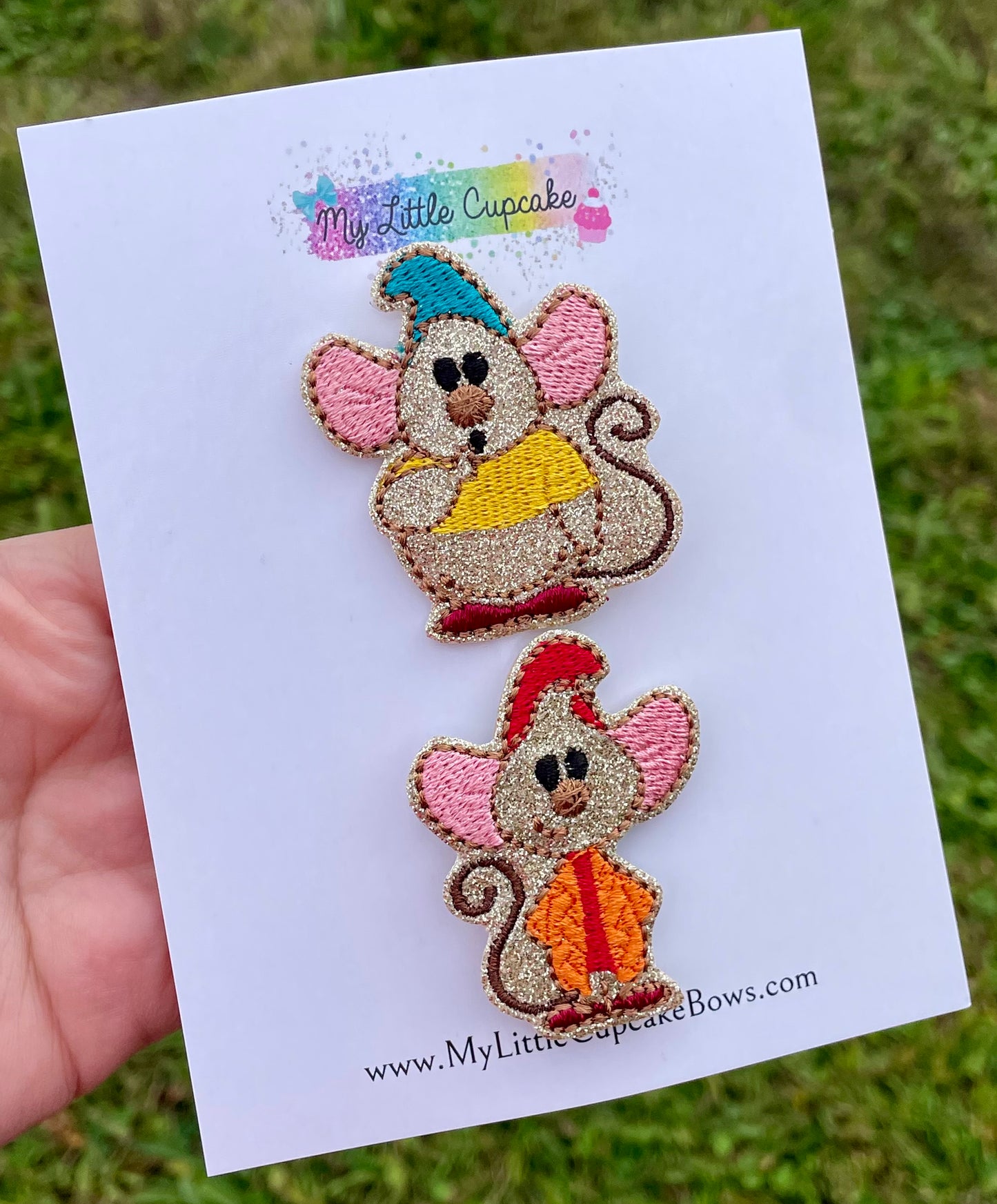 Cindy Mice Feltie Clips