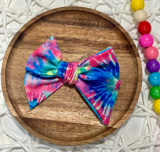Bright Tie Dye 4in Hand Tied