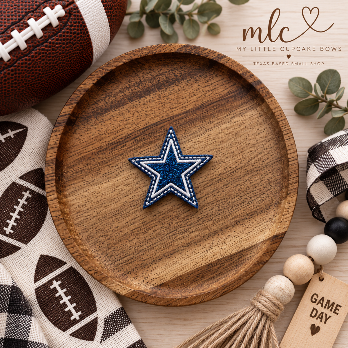 Dallas Cowboys Feltie Clip