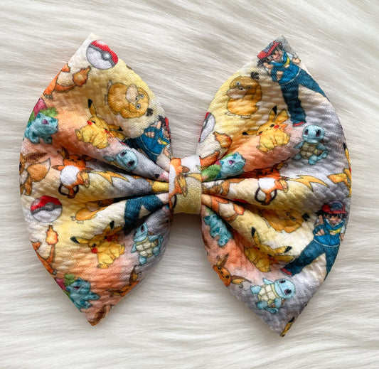 Poke Ombre Fabric Bow