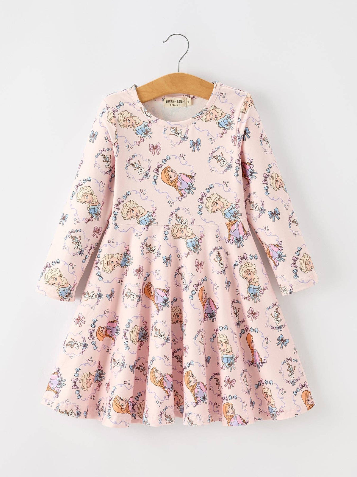Pink Frozen Twirl Dress