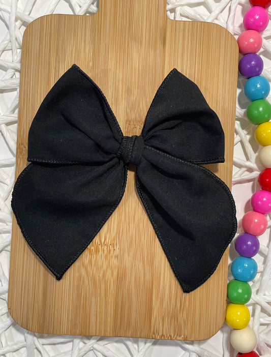 Black 4.5in Serged
