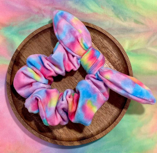 Watercolot Velvet Scrunchie
