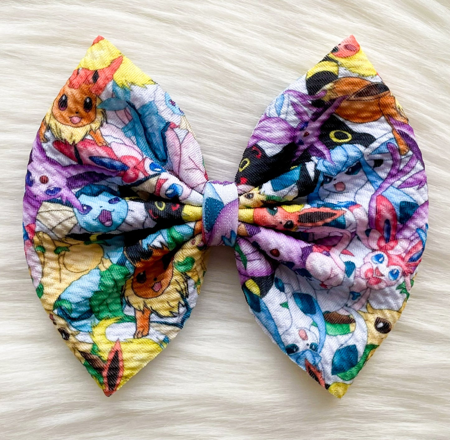 Eevee Evolutions Fabric Bow