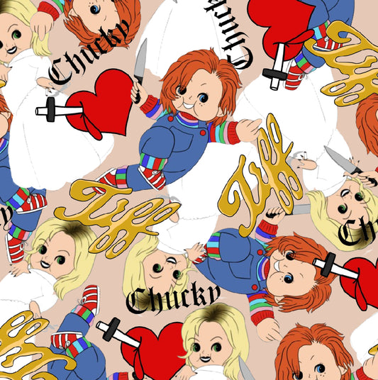 Chucky & Tiff Fabric Bow