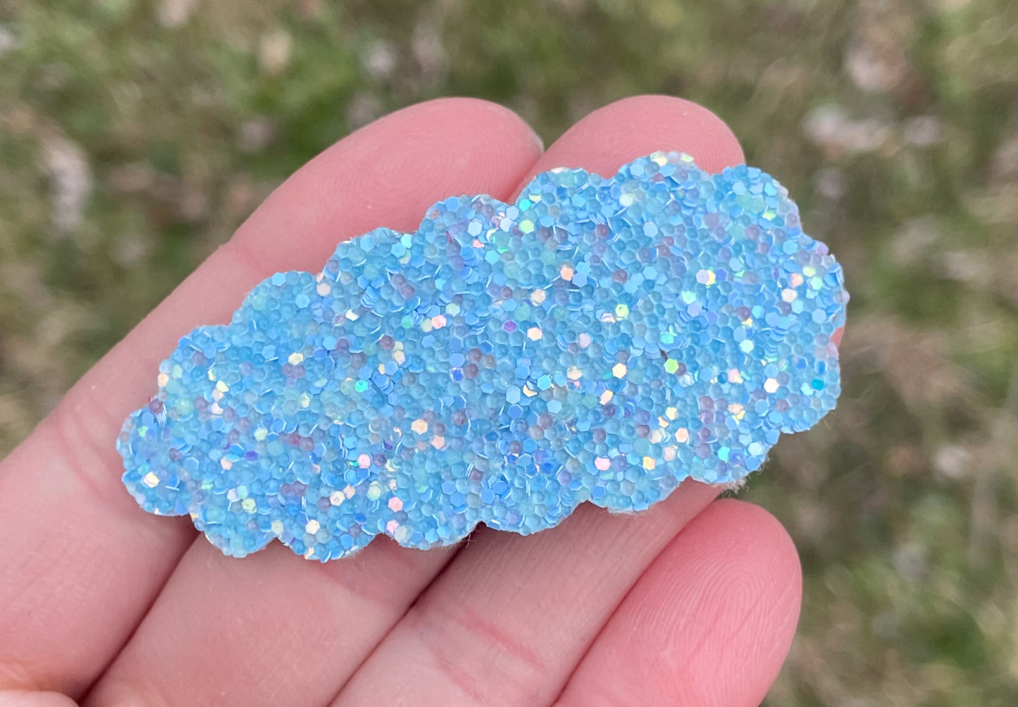 Style Glitter Snap Clip