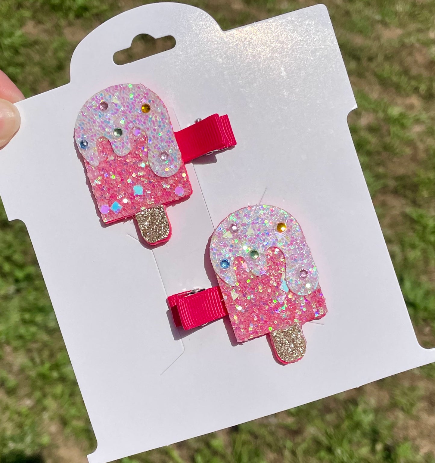 Ice Cream Sparkle Clip