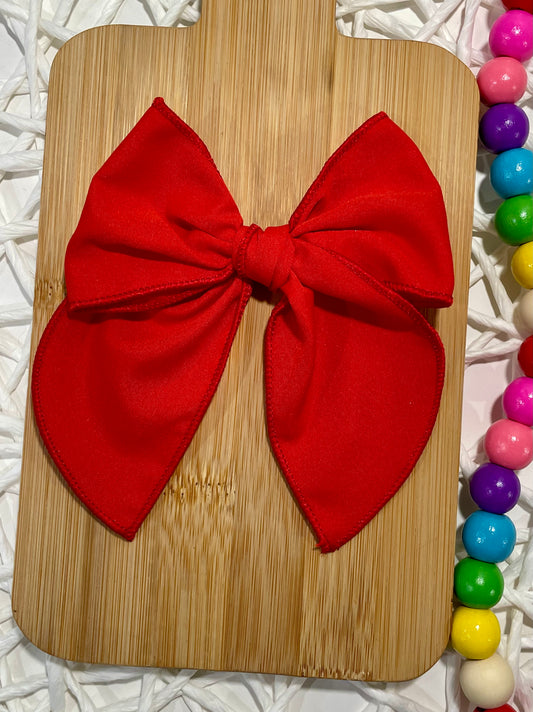 Red 4.5in Serged