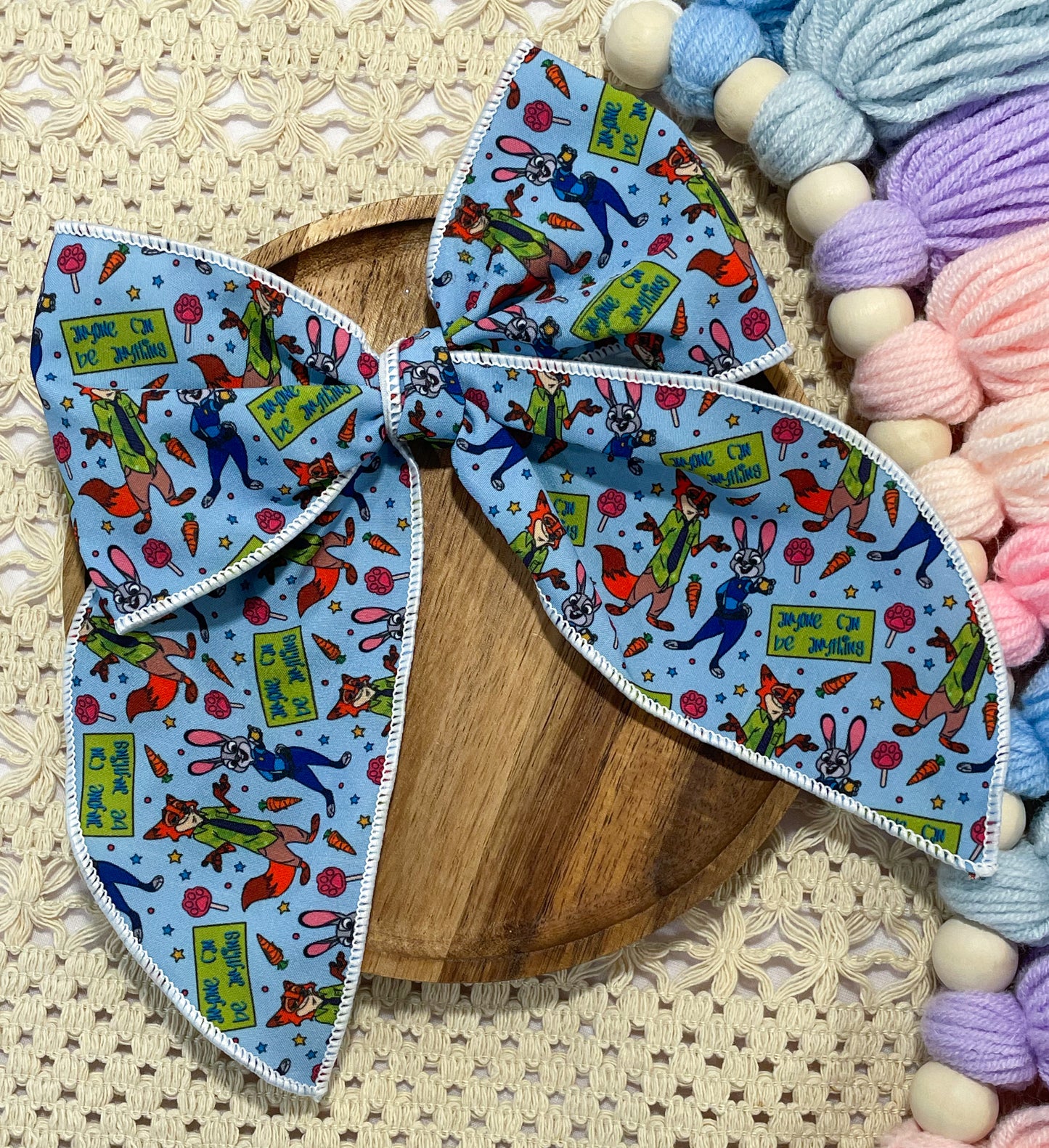 Zootopia 5.5in Serged