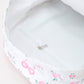Floral Bow Print Girls Backpack Ruffle Bag