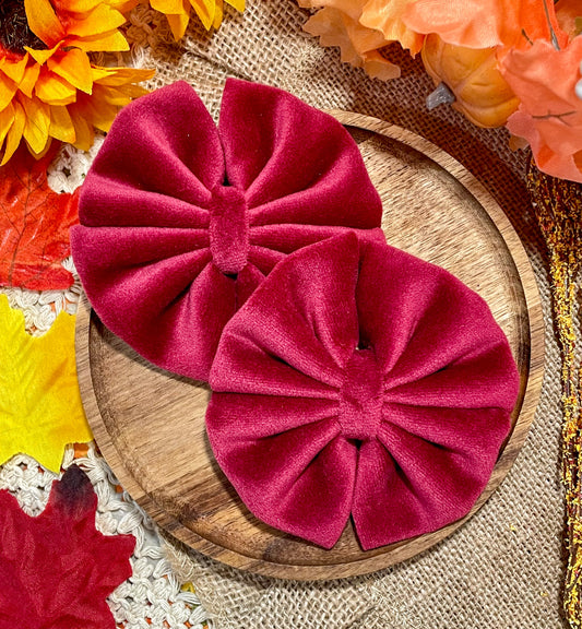 Merlot Velvet Plushy Fabric