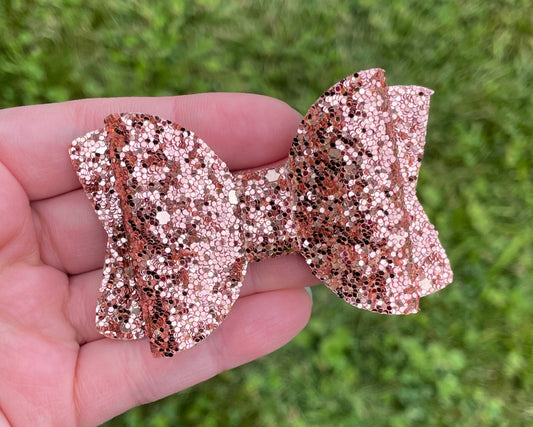 Rose Gold Glitter 3in Original