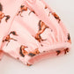 Pink Western Horse Twirl Dress