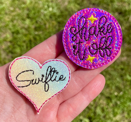 Shake It Off & Swiftie Feltie Clips