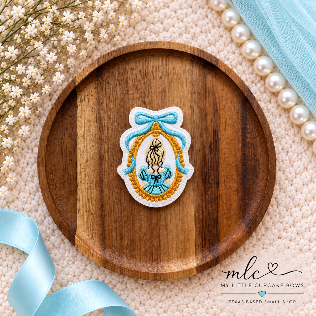 Princess Portraits Feltie Clip
