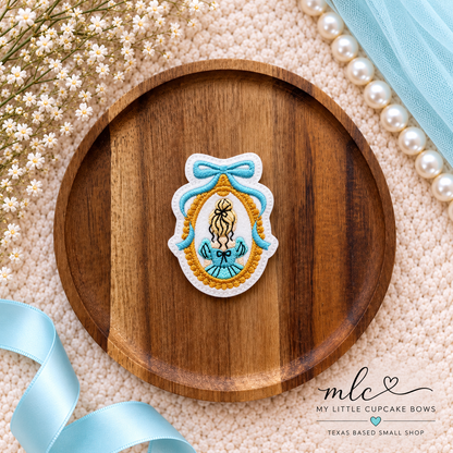 Princess Portraits Feltie Clip
