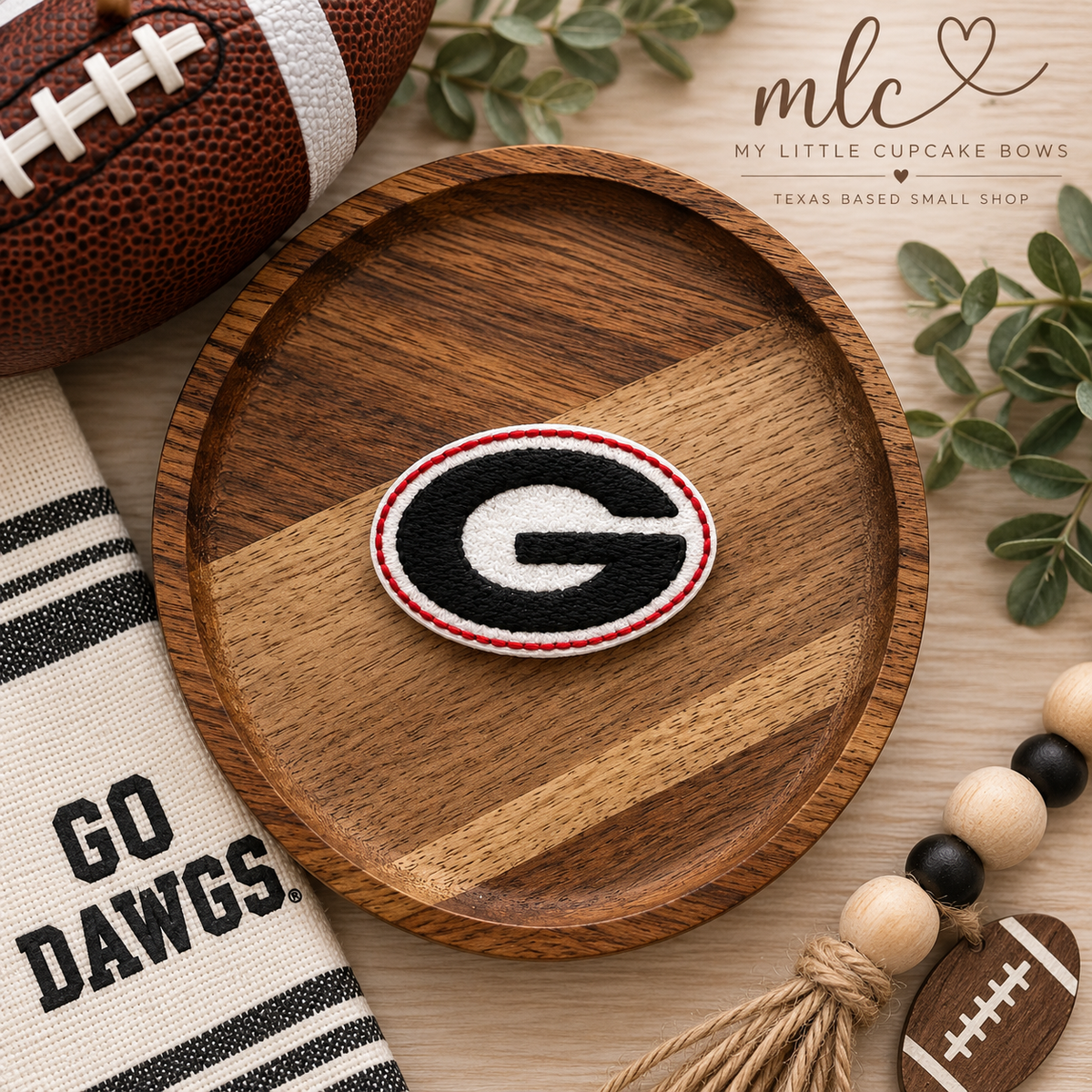 Georgia Bulldogs Feltie Clip