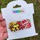 Gift Bow Snap Clips