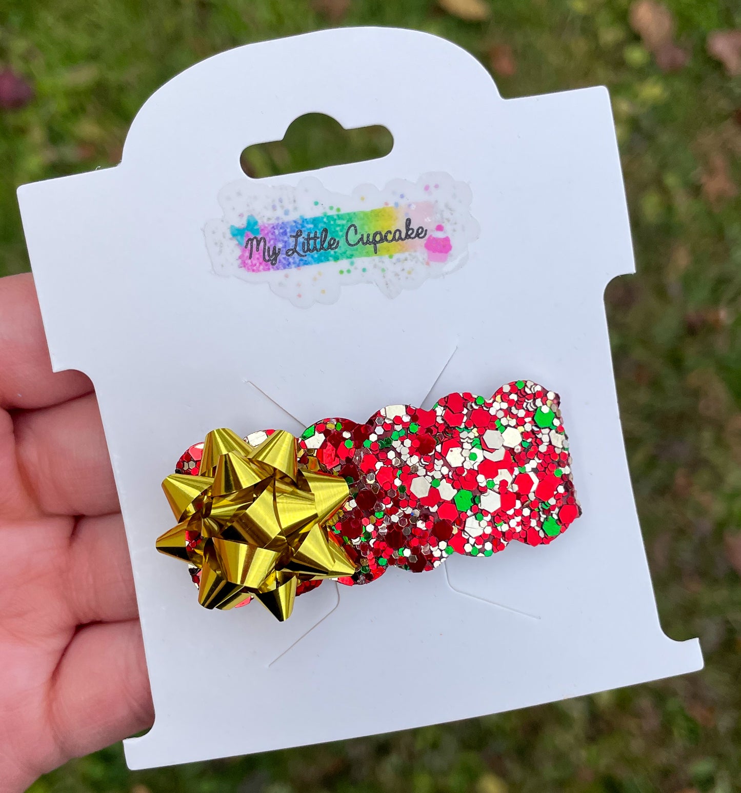 Gift Bow Snap Clips