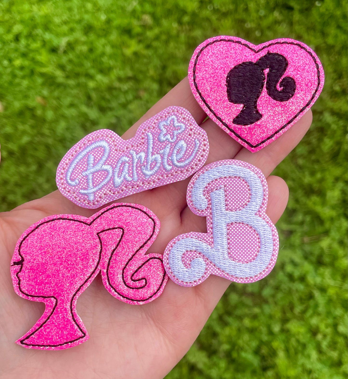 Barbie Girl Feltie Clips