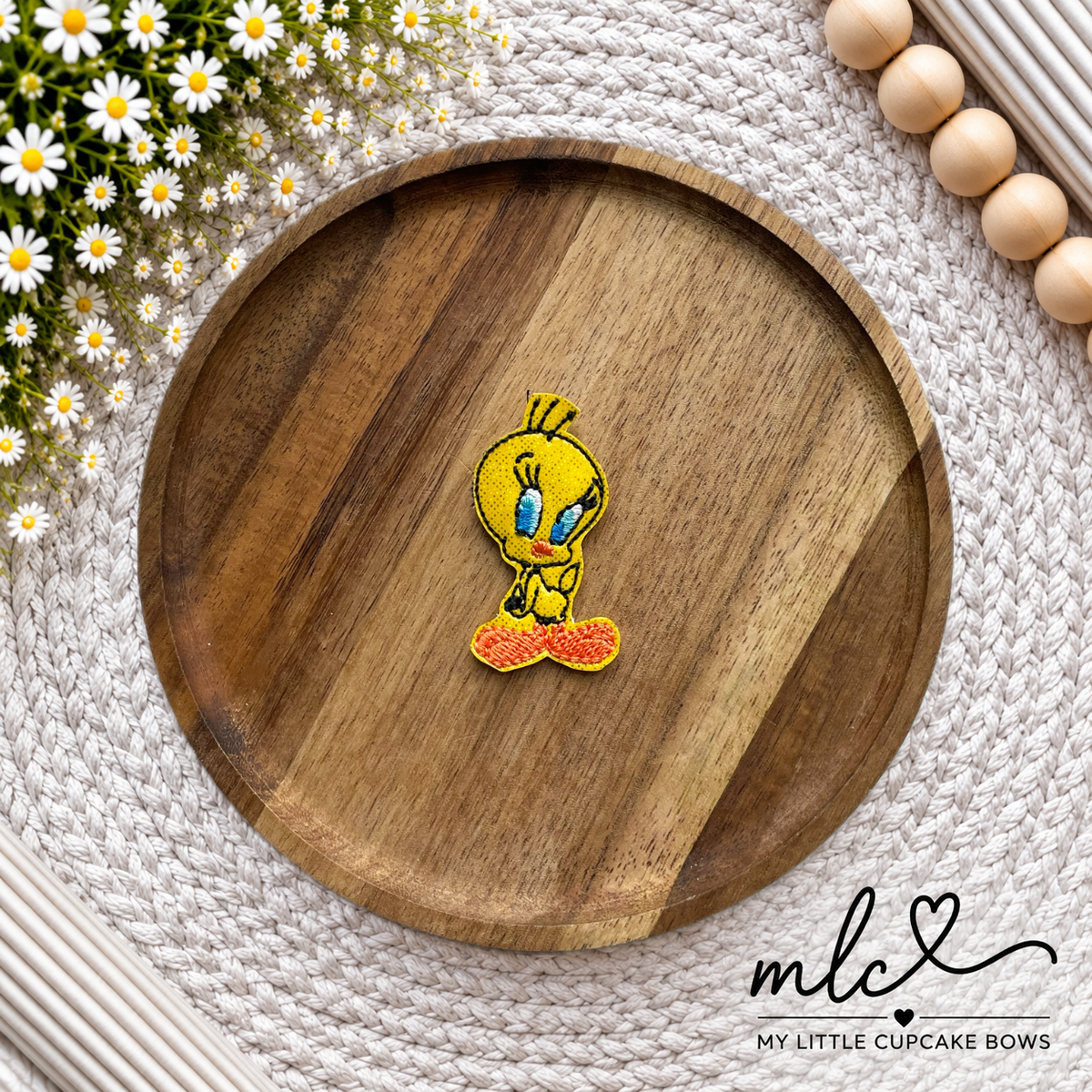 Tweety Feltie Clip