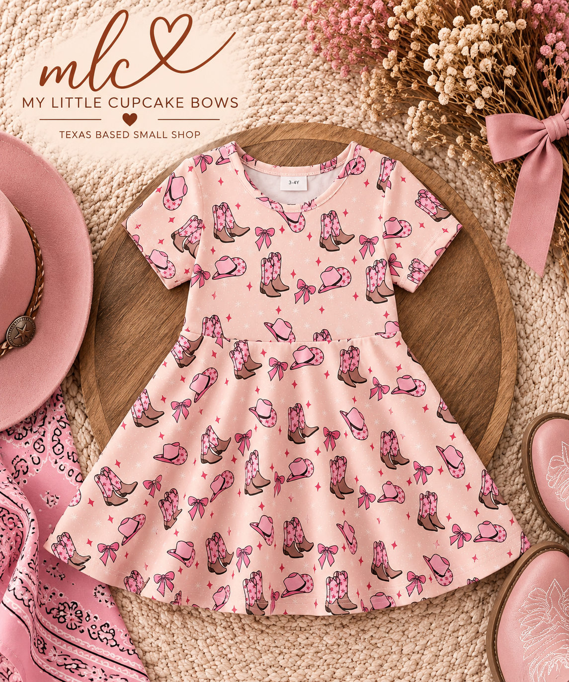 Western Bows Dress