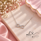 Sparkling Infinity Necklace
