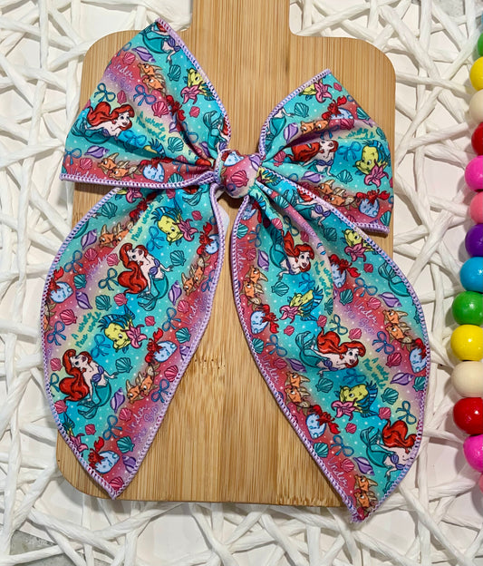 Ombre Little Mermaid 5.5in Serged