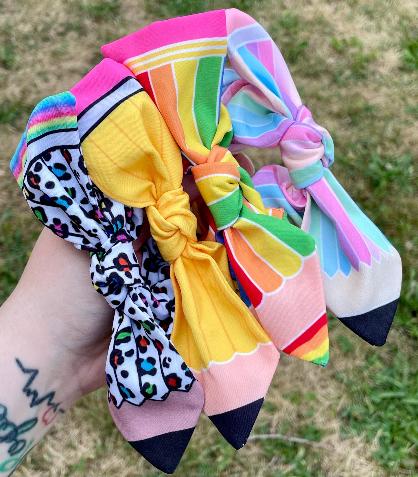 Pencil Scrunchies