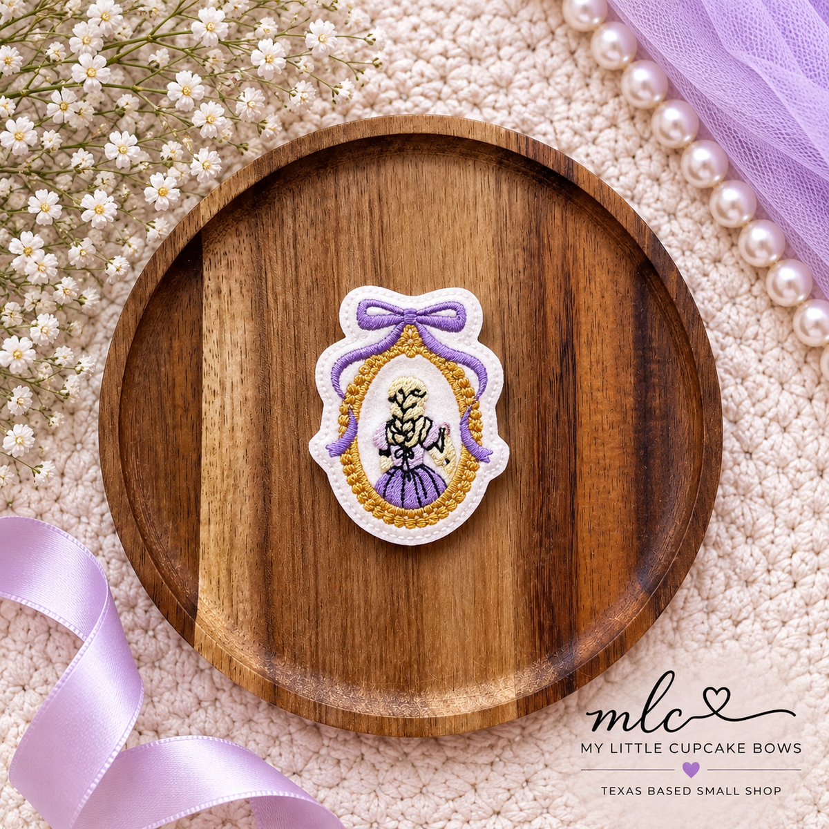 Princess Portraits Feltie Clip
