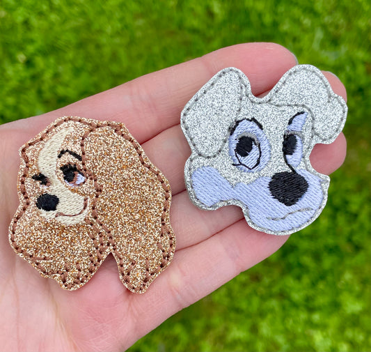 Lady & The Tramp Feltie Clips