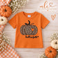 Hello Fall Leopard Pumpkin Tee