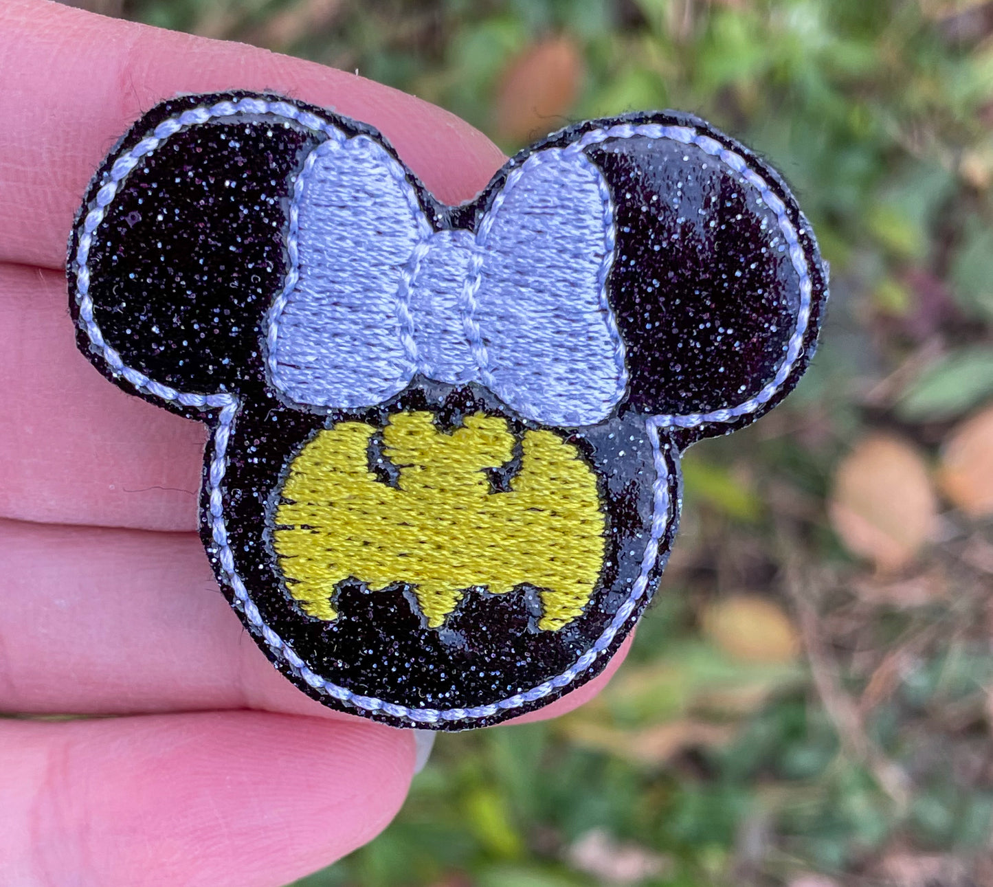 Batman Mouse Feltie