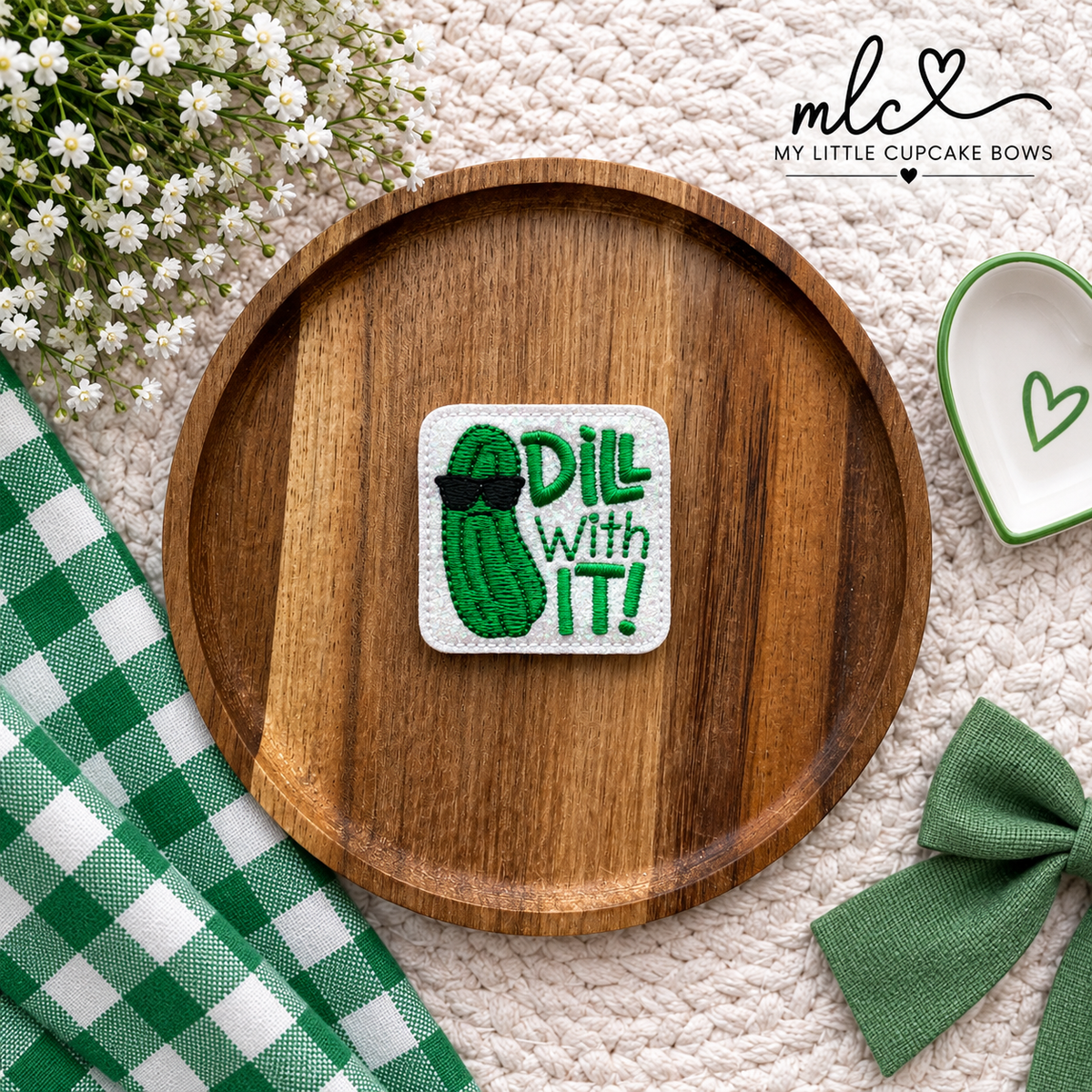 Pickles Feltie Clips