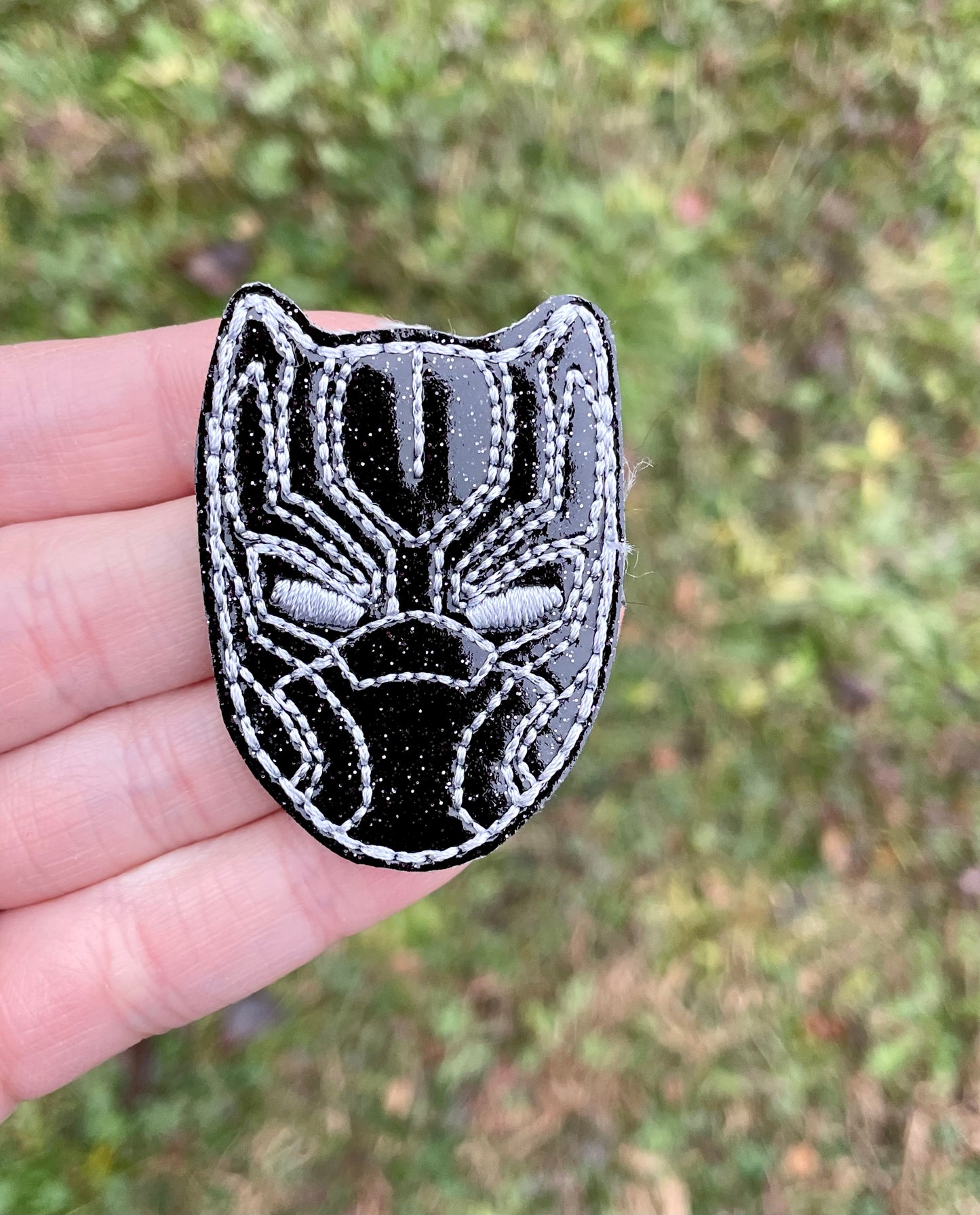 Black Panther Feltie Clip