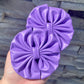Neon Purple Pleather Fabric