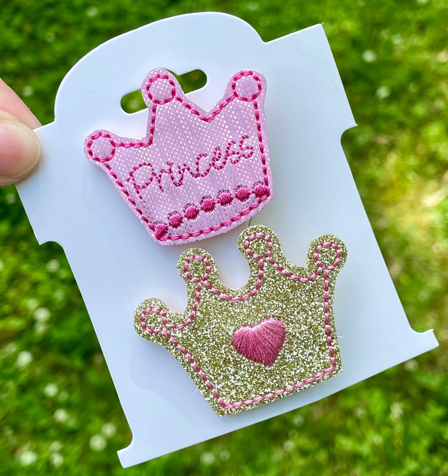 Princess Feltie Clips