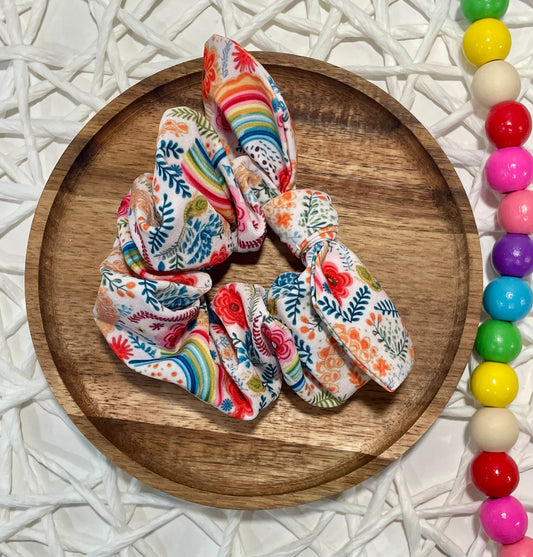 Fiesta Floral Scrunchie