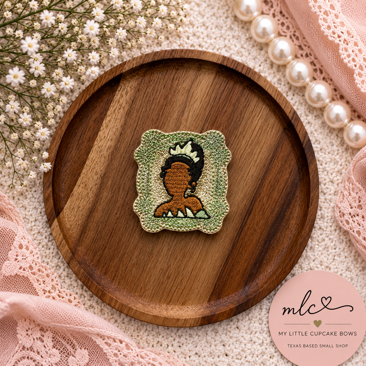 Tiana Frame Feltie Clip