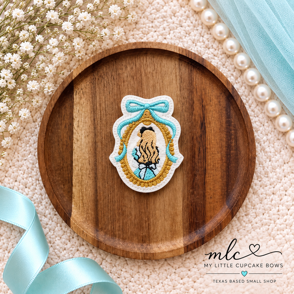 Princess Portraits Feltie Clip