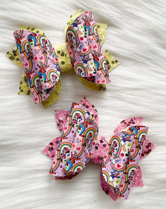 Mickey Clubhouse 3.5in Jasmine Bow