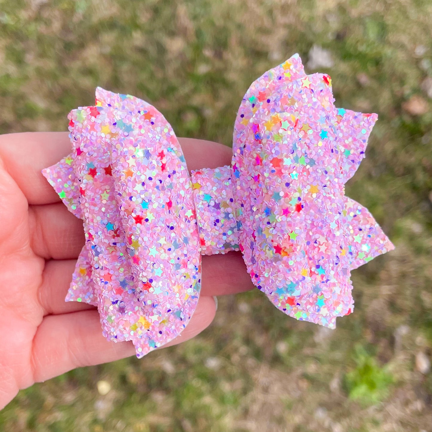 Barbie Party Glitter 3.5in Jasmine Bow