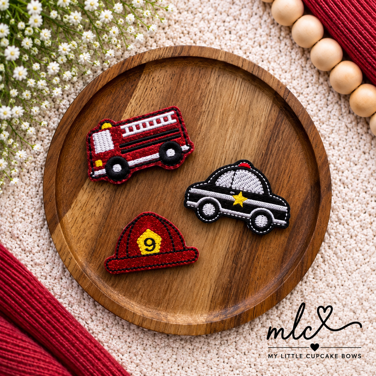 First Responder Feltie Clips
