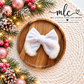 Pinkmas Santa Velvet Hand Tied Bows
