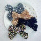 NYE Velvet Sequin Hand Tied Bows